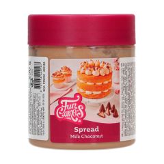 Crema de chocolate con leche Spread Milk Choconut 250 g - Funcakes