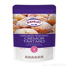 Cremor tártaro 150 gr - Sin gluten - Dayelet