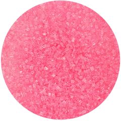 Cristales de azúcar rosas 80 g - Funcakes