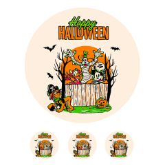 Papel de azúcar Disney Halloween - 20 cm - María Lunarillos