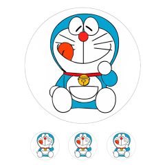Papel de azúcar Doraemon 1 - 20 cm - María Lunarillos