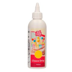 Drip de chocolate amarillo 180 g - Funcakes