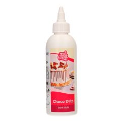 Drip de chocolate oro oscuro 180 g - Funcakes