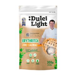 Endulzante sin azúcar Eritritol 300 g - Sin gluten - DulciLight