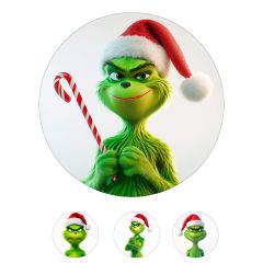Papel de azúcar de El Grinch - 20 cm - María Lunarillos