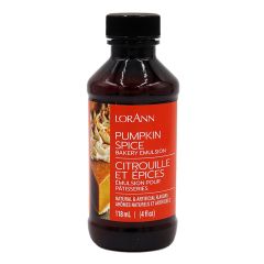 Emulsión de calabaza y especias 118 ml - Sin gluten - LorAnn