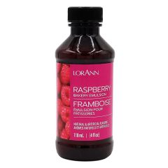 Emulsión de frambuesa 118 ml - Sin gluten - LorAnn