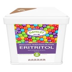Endulzante sin azúcar Eritritol 1 kg - Sin gluten - Dayelet