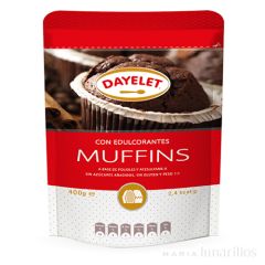 Endulzante sin azúcar para Muffins 400 gr - Sin gluten - Dayelet