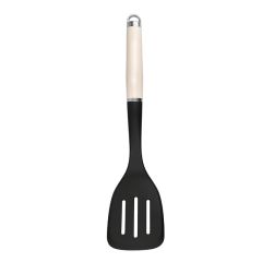 Espátula plana ranurada crema 36 cm - Nylon - KitchenAid