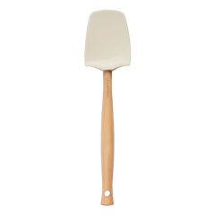 Espátula Craft cuchara con mango de madera 28 cm Merengue - Silicona - Le Creuset