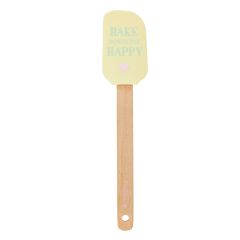 Espátula de silicona con mango de madera Bake Someone Happy 25 cm - Miss Étoile
