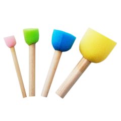 Esponjas para pintar con mangos de madera (4) - Sweet Stamp