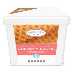 Estabilizante neutro helados de crema y leche 1 kg - Sin gluten - Dayelet
