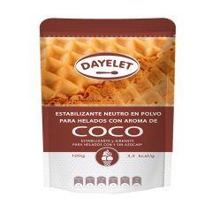Estabilizante neutro helados de coco 100 g - Sin gluten - Dayelet