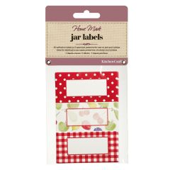 Etiquetas adhesivas rojo vintage (30) - Kitchen Craft