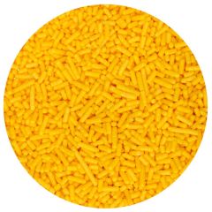Fideos de azúcar amarillos Jimmies 150 g - Wilton