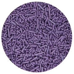 Fideos de azúcar púrpuras Jimmies 150 g - Wilton