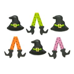 Figuras de azúcar bruja de Halloween (6) - Decora