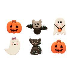 Figuras de azúcar Ghost Halloween (6) - Sin gluten - Decora