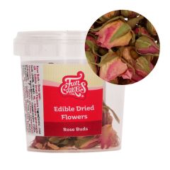 Flores comestibles capullos de rosa 9 g - Funcakes
