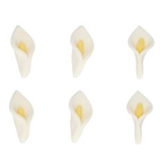 Flores de azúcar calas blancas (24) - Funcakes