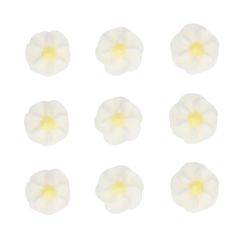 Flores de azúcar pequeñas blancas 1,5 cm (56) - Funcakes