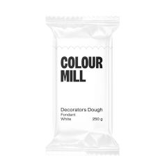 Fondant blanco Decorators Dough 250 g - Sin gluten - Colour Mill