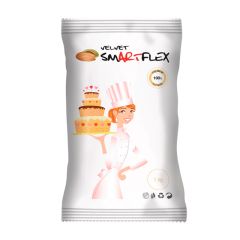 Fondant blanco sabor almendra 1 kg - Sin gluten - SmartFlex