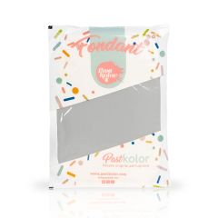 Fondant gris 1 kg - Sin gluten - Pastkolor