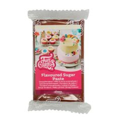 Fondant marrón sabor chocolate 250 g - Sin gluten - Funcakes