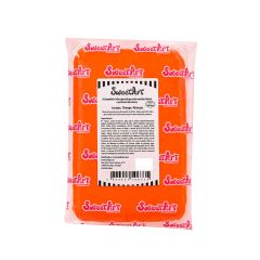 Fondant naranja 100 g - Sin gluten - SweetArt
