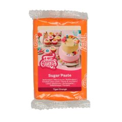 Fondant naranja tigre 250 g - Sin gluten - Funcakes