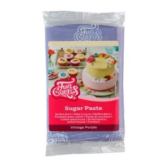 Fondant púrpura vintage 250 g - Sin gluten - Funcakes