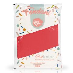 Fondant rojo 2,5 kg - Sin gluten - Pastkolor