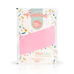 Fondant rosa 1 kg - Sin gluten - Pastkolor