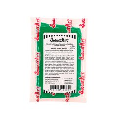 Fondant verde 100 g - Sin gluten - SweetArt
