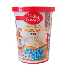 Frosting icing buttercream vainilla 400 g - Sin gluten - Betty Crocker