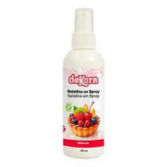 Gelatina en spray comestible 200 ml - Sin gluten - Dekora