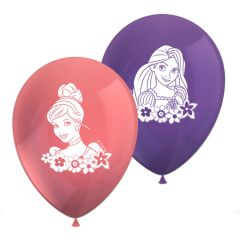 Globos Princesas Disney rosas y púrpuras (8) - Decorata Party