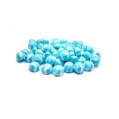 Gominolas de azúcar Besos Twist rayas azules y blancas (1 kg) - Sin gluten - Damel