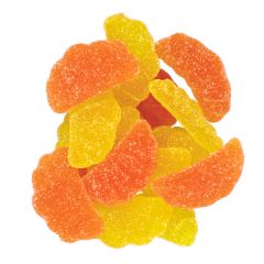 Gominolas de azúcar Gajos de naranja y limón 1 kg - Sin gluten - Burmar