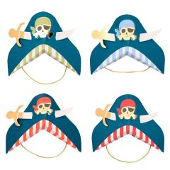 Gorros calaveras Piratas (8) - Meri Meri