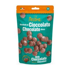 Gotas de chocolate con leche 250 g - Sin gluten - Decora