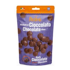 Gotas de chocolate negro 250 g - Sin gluten - Decora
