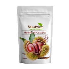 Harina de castaña 250 gr - Sin gluten - SaludViva