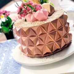 Hoja de modelado para Origami Cake 3D