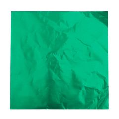 Hojas de aluminio verdes para bombones (150) - Decora