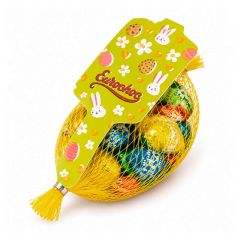 Huevos de chocolate rellenos de crema (80 g) - Eurochoc