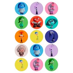 Oblea de Inside Out 2 (Del revés) - 5 cm (15) - María Lunarillos